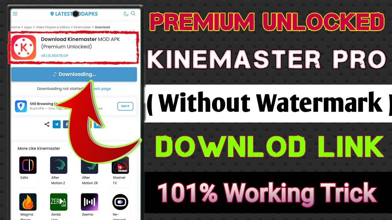 Kinemaster Pro Download Latest Version 2026 | Without Watermark 🔥