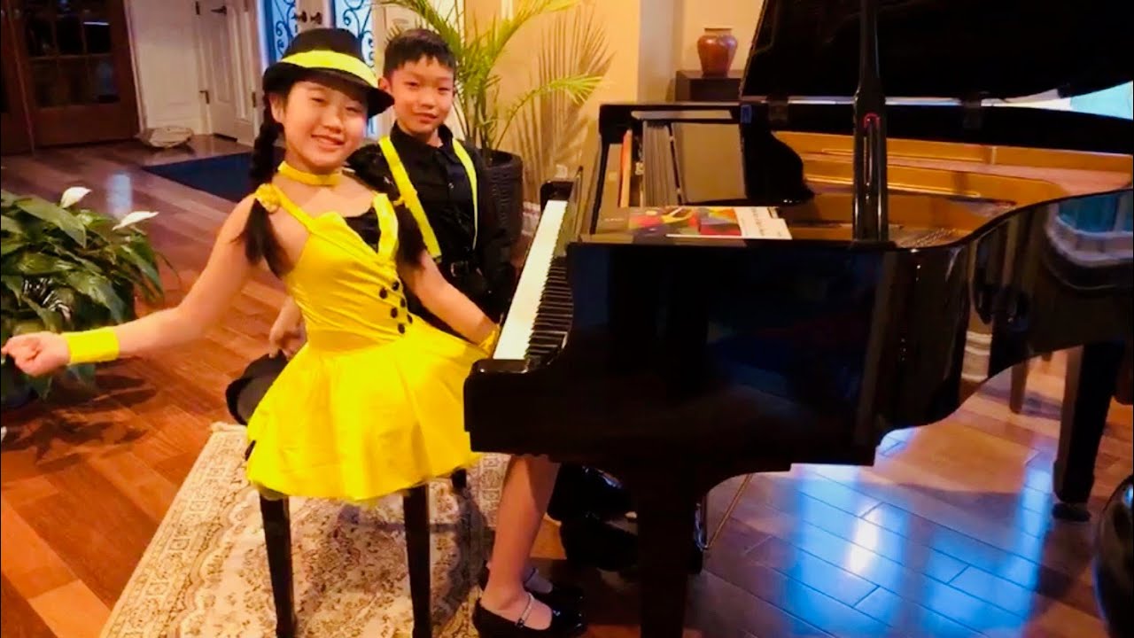 RMA Students Julia Mu and Haolin Jin Performing Ode to the Bass Player by Kevin Olson
