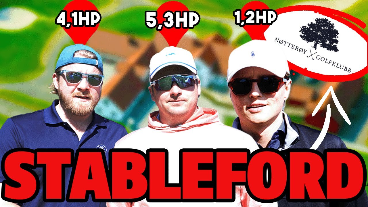 Vi spilte STABLEFORD på Nøtterøy Golfklubb!! | Norsk Golf