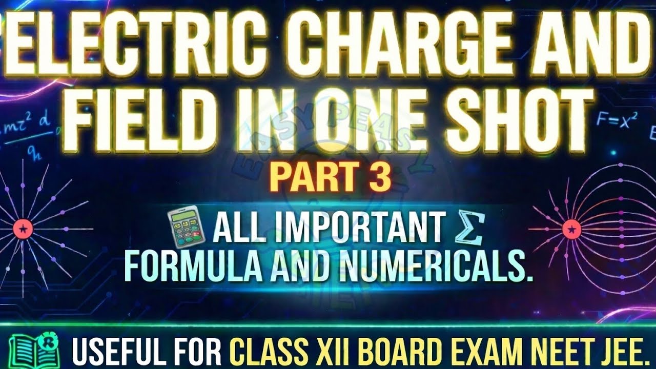 Champion revision/electric charges and field/part3