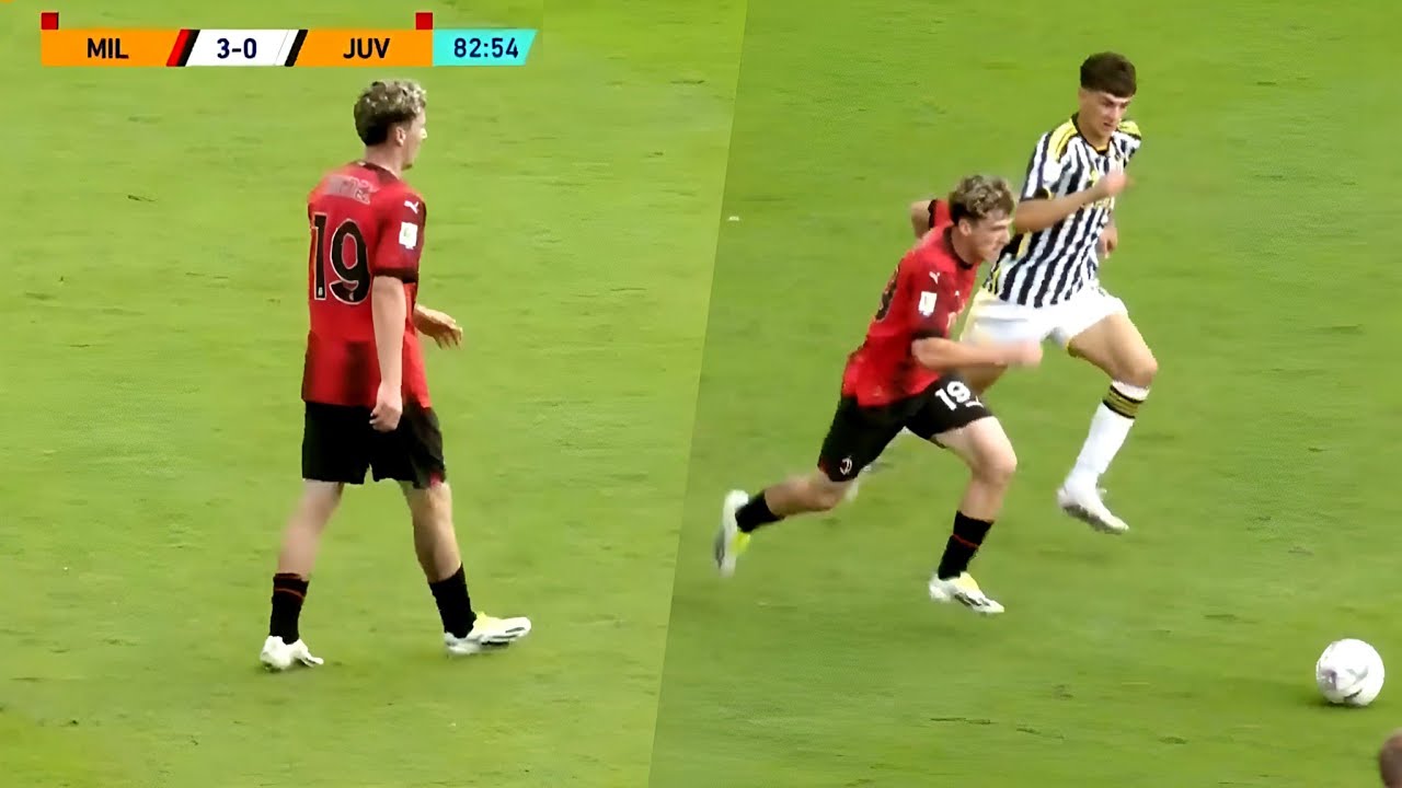 &Aacute;lex Jim&eacute;nez &mdash; AC Milan U19 vs Juventus U19