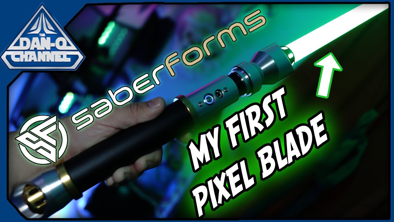 Better than Savi's?! My 1st pixel blade Lightsaber from Saberforms.com Redeemer MK3