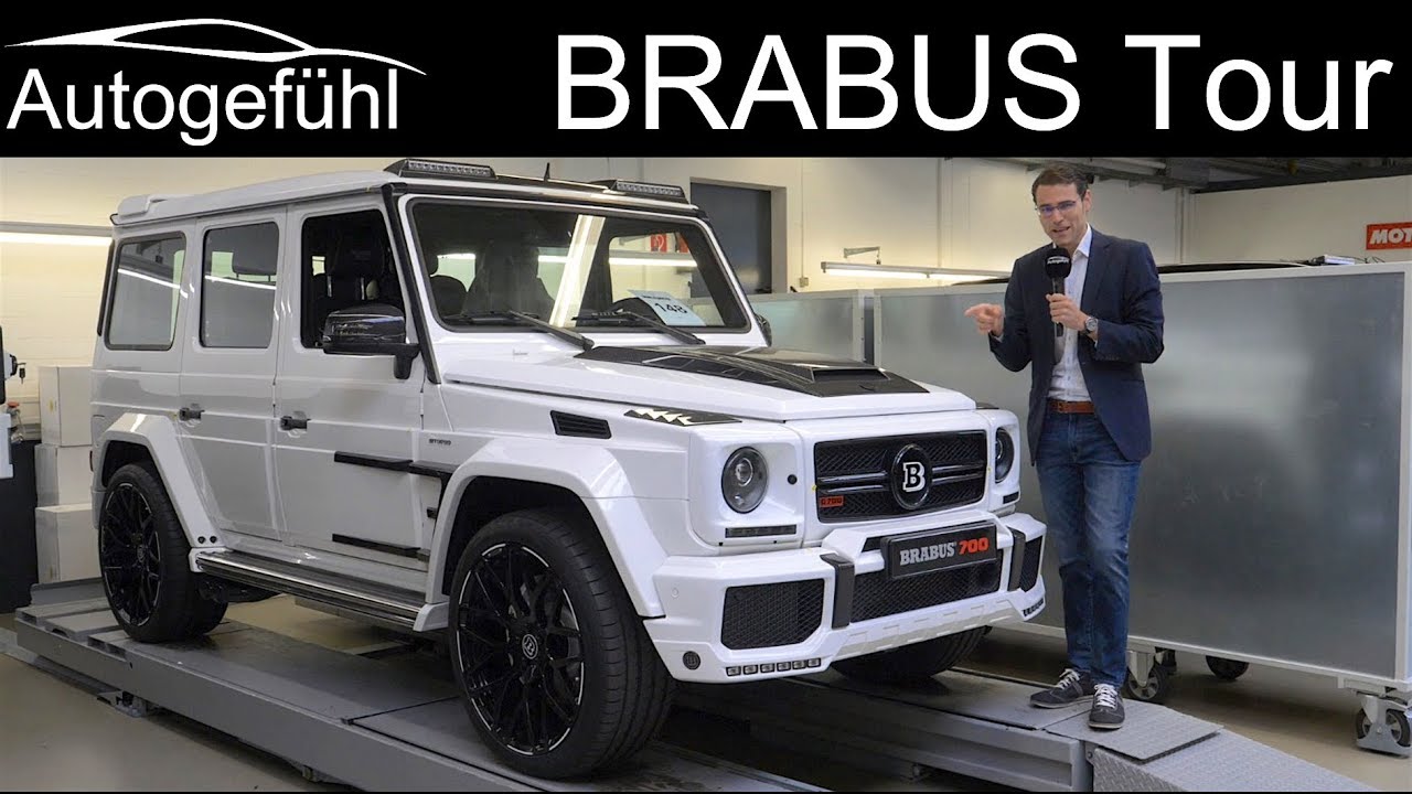 BRABUS Factory Tour with G-Class S-Class 900 hp & vintage 300 SL - Autogef&uuml;hl
