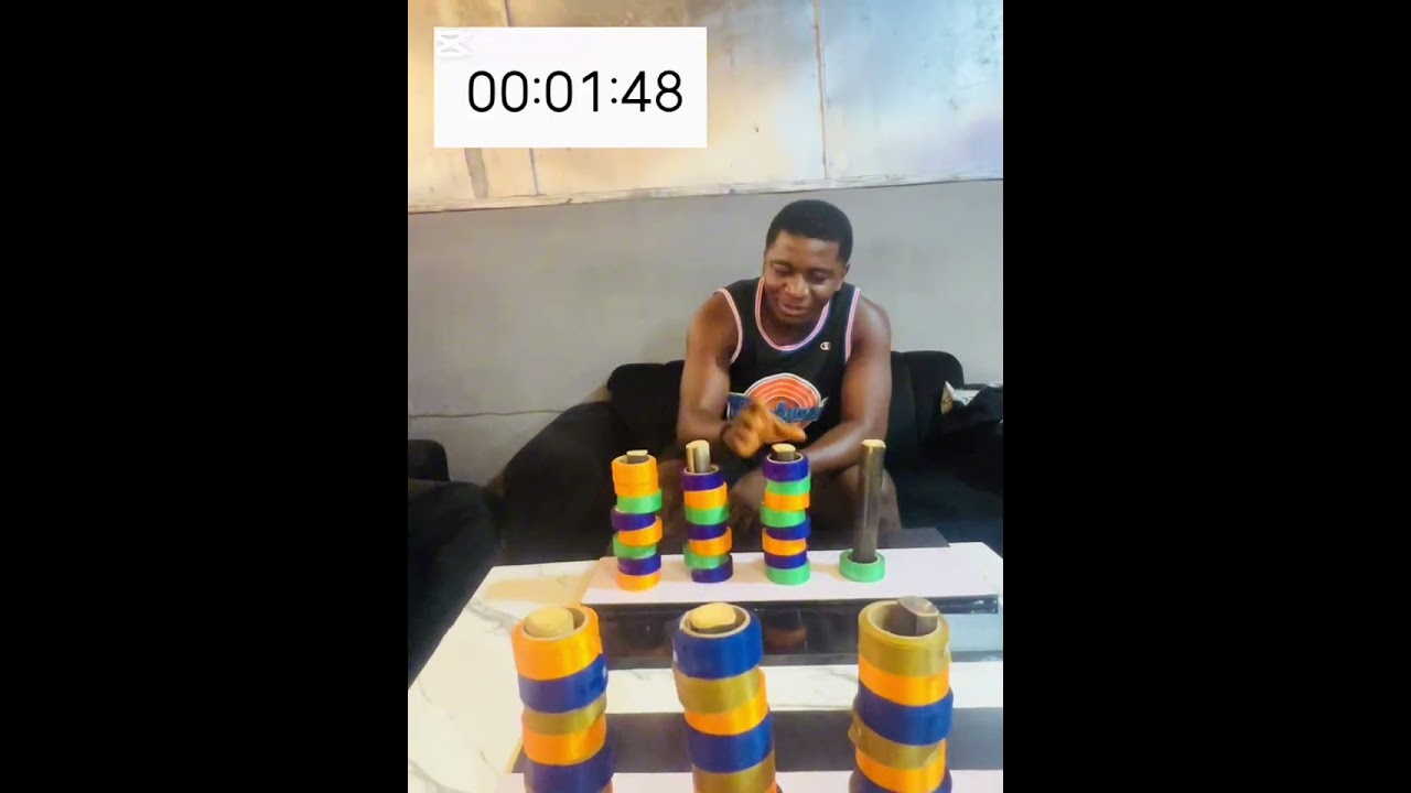 Double colour puzzle game