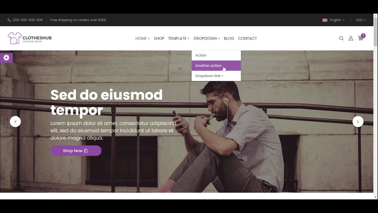 Angular 11 Bootstrap 4 E-Commerce Template | Angular E-commerce Free Templates