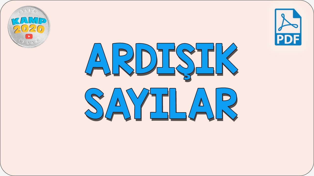 Ardışık Sayılar | Kamp2020