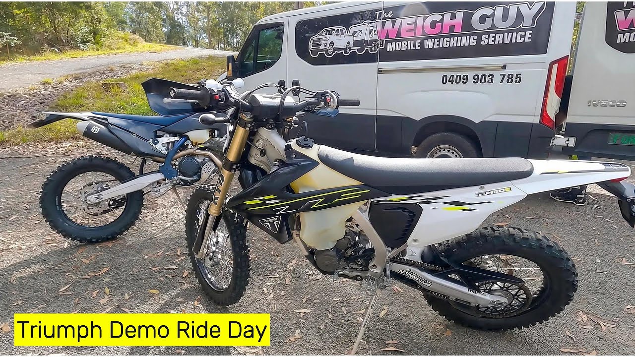 Triumph TF450E Demo Ride Day