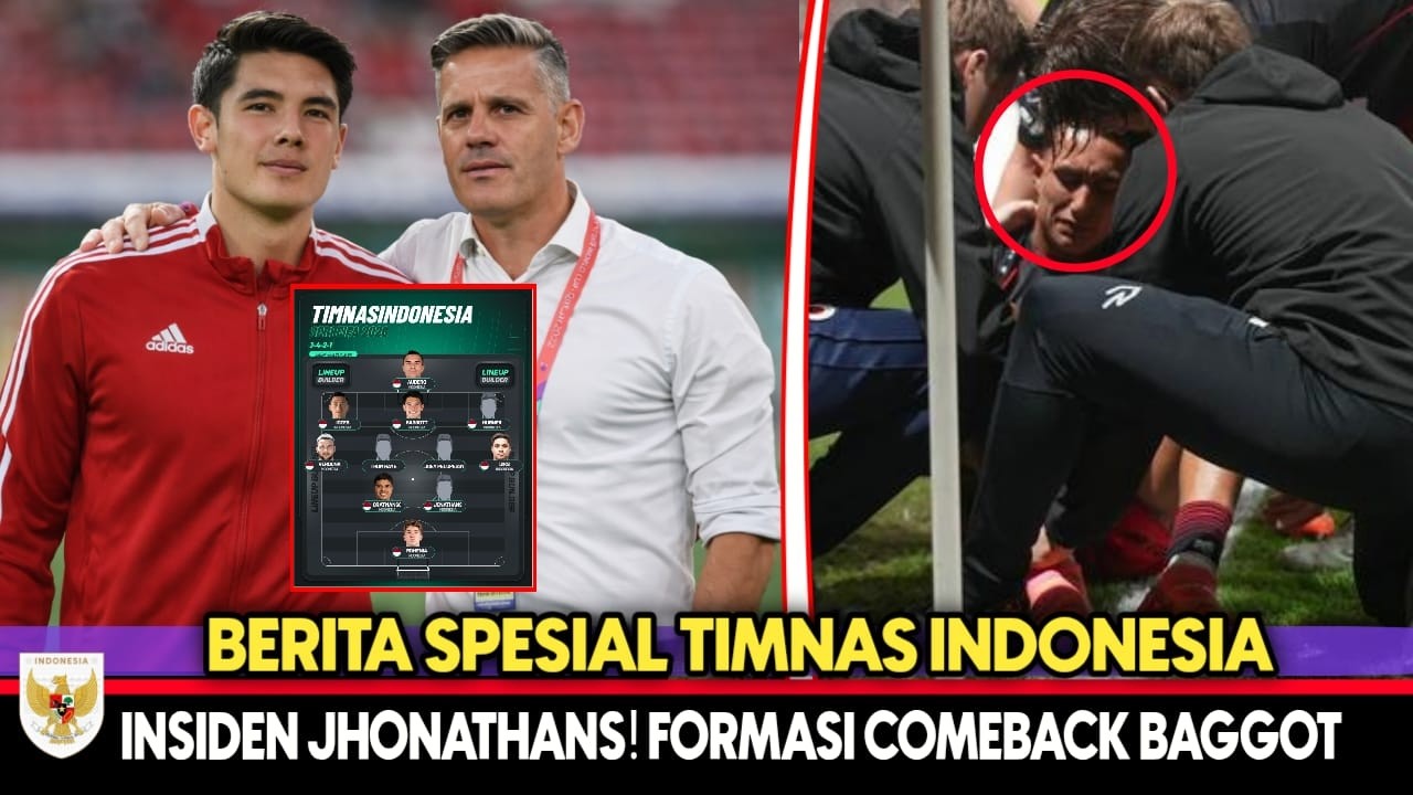 INSIDEN MILIANO JONATHANS BIKIN LAGA INDONESIA VS BULGARIA MEMANAS! Baggot Comeback Formasi Ideal