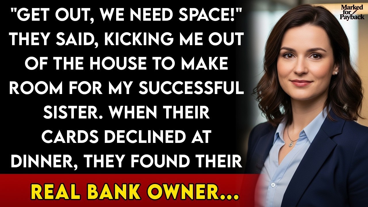 My Family Kicked Me Out to Make Room for the Golden Child, But the Bank Called Me First