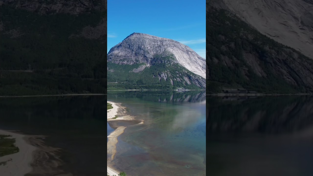 Heaven on Earth #MountainMagic #LakeViews #NatureFromAbove #AerialBeauty
