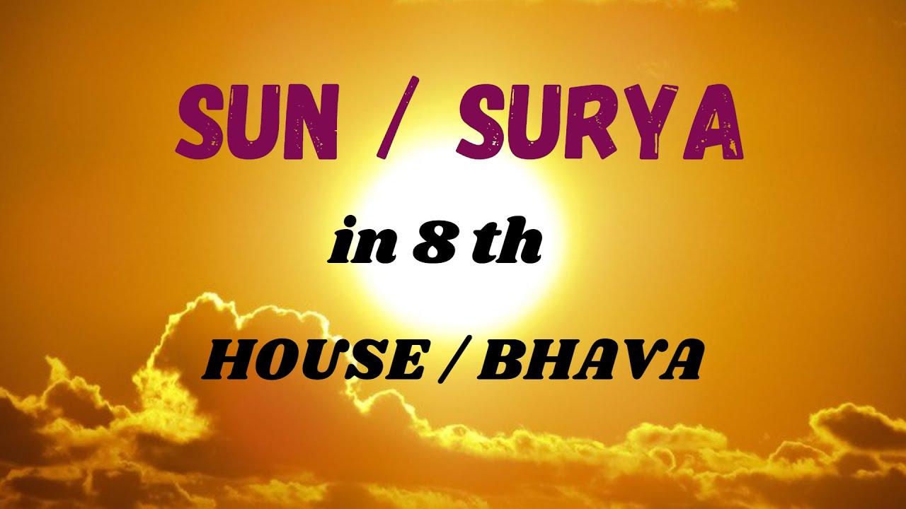 Class - 108 // Sun in 8th house and its results.