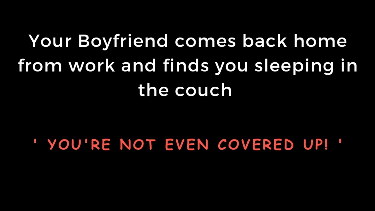 [ASMR]  Boyfriend finds you sleeping in the couch, sleeping aid [Audio Roleplay]
