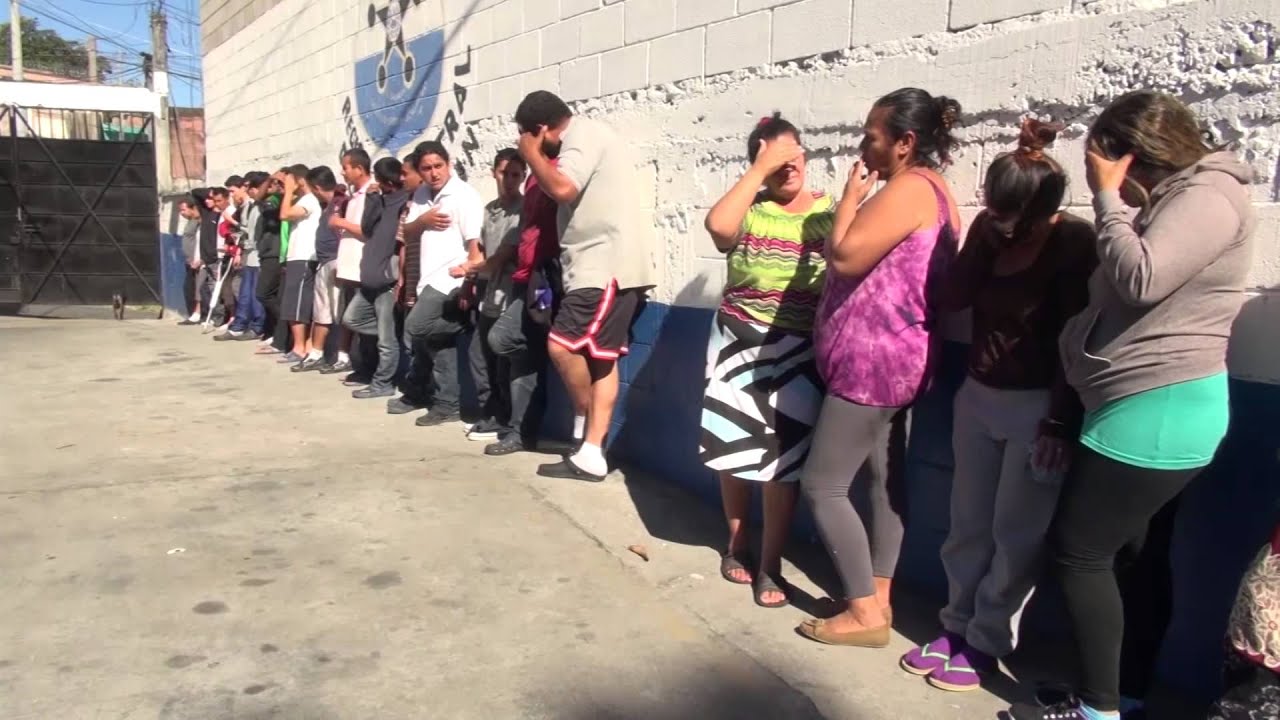 Presentación de resultado de operativo en Cuscatlán.