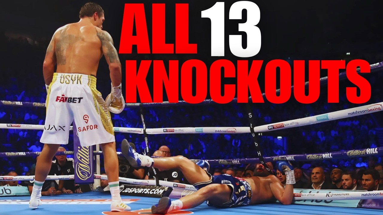 Oleksandr Usyk - All Knockouts Of Usyk