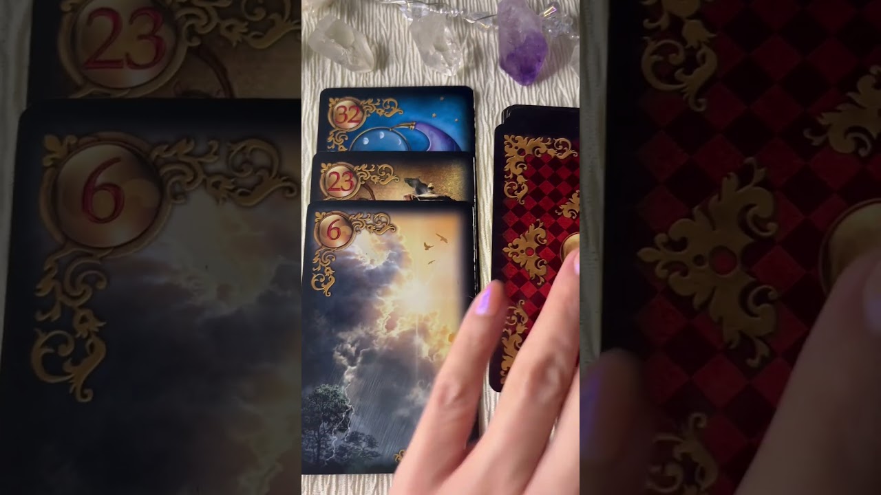 Deine n&auml;chsten 24 Stunden 🌟&hearts;️ #kartenlegen #kollektivlegung #lenormand #orakel