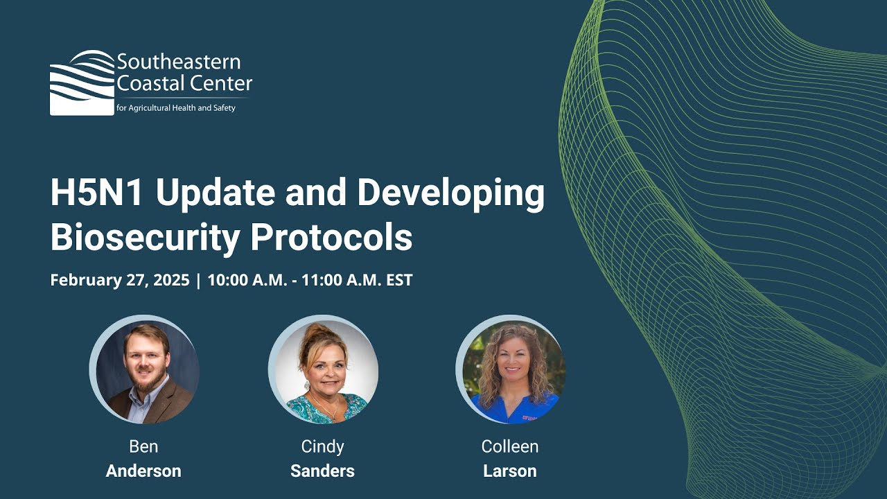 H5N1 Update and Developing Biosecurity Protocols