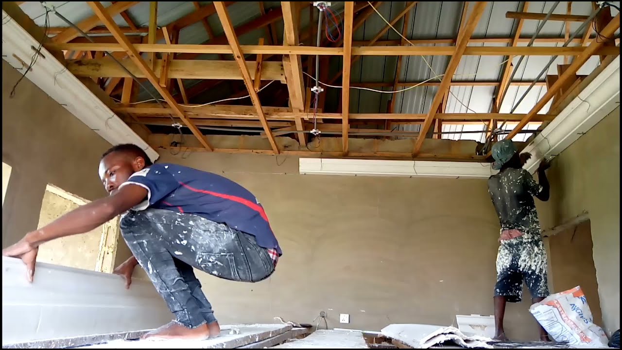 POP False Ceiling installation| Gypsum board ceiling design | Start to finish | Must Watch |Part 1