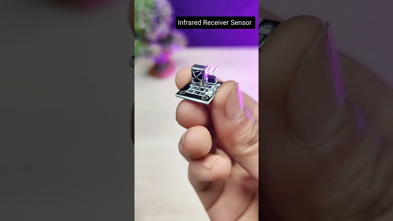 How to make IR Infrared Receiver Module Using VS1838B |  #irsensor |
