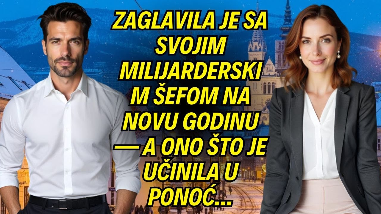 Zaglavila je sa svojim milijarderskim šefom na Novu godinu — a ono što je učinila u ponoć...