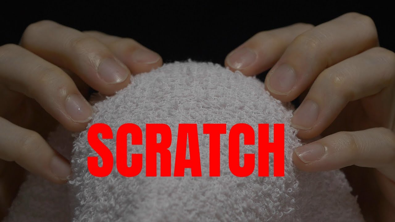 ASMR Tingling scalp scratching