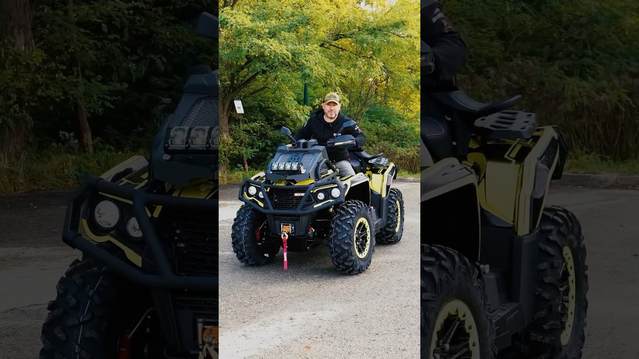 Takiego ODESa jeszcze nie było! Ż&oacute;łty, DOPASIONY 1000 Trophy 💛 #quad #atv #odes #odes1000