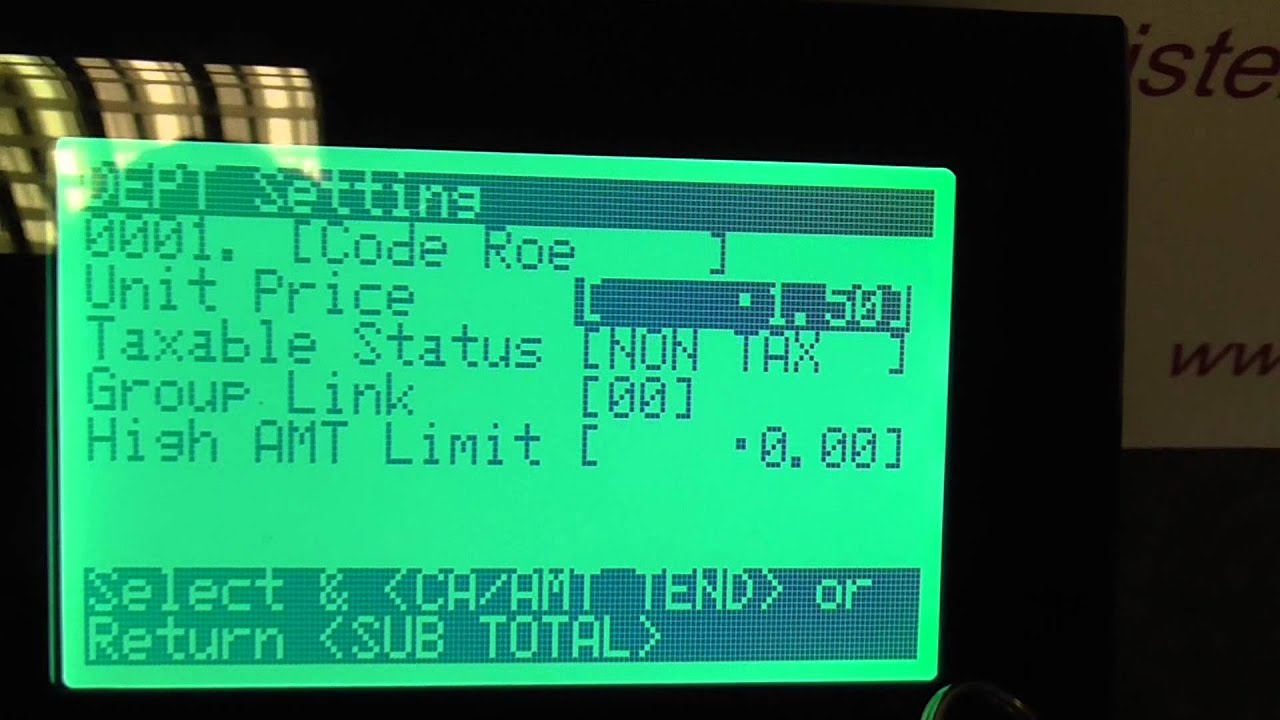 Casio Se-C3500 Cash register - Fish and Chip Shop Takeaway Demonstration