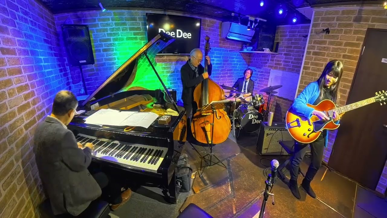 浅利史花カルテットライブから1.Triste　2.Wello Weep For me　3.Blues For Herb