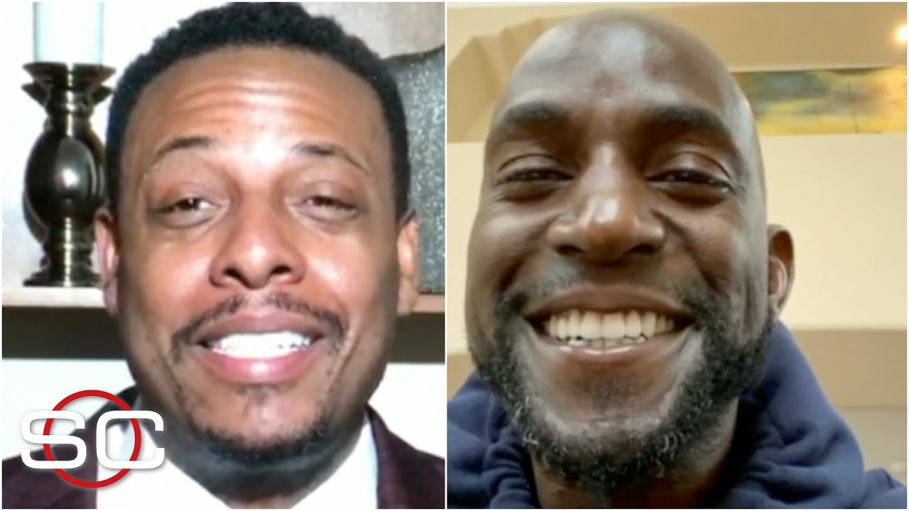 Kevin Garnett reacts to HOF selection and reflects on playing on the Celtics with Paul Pierce | SC