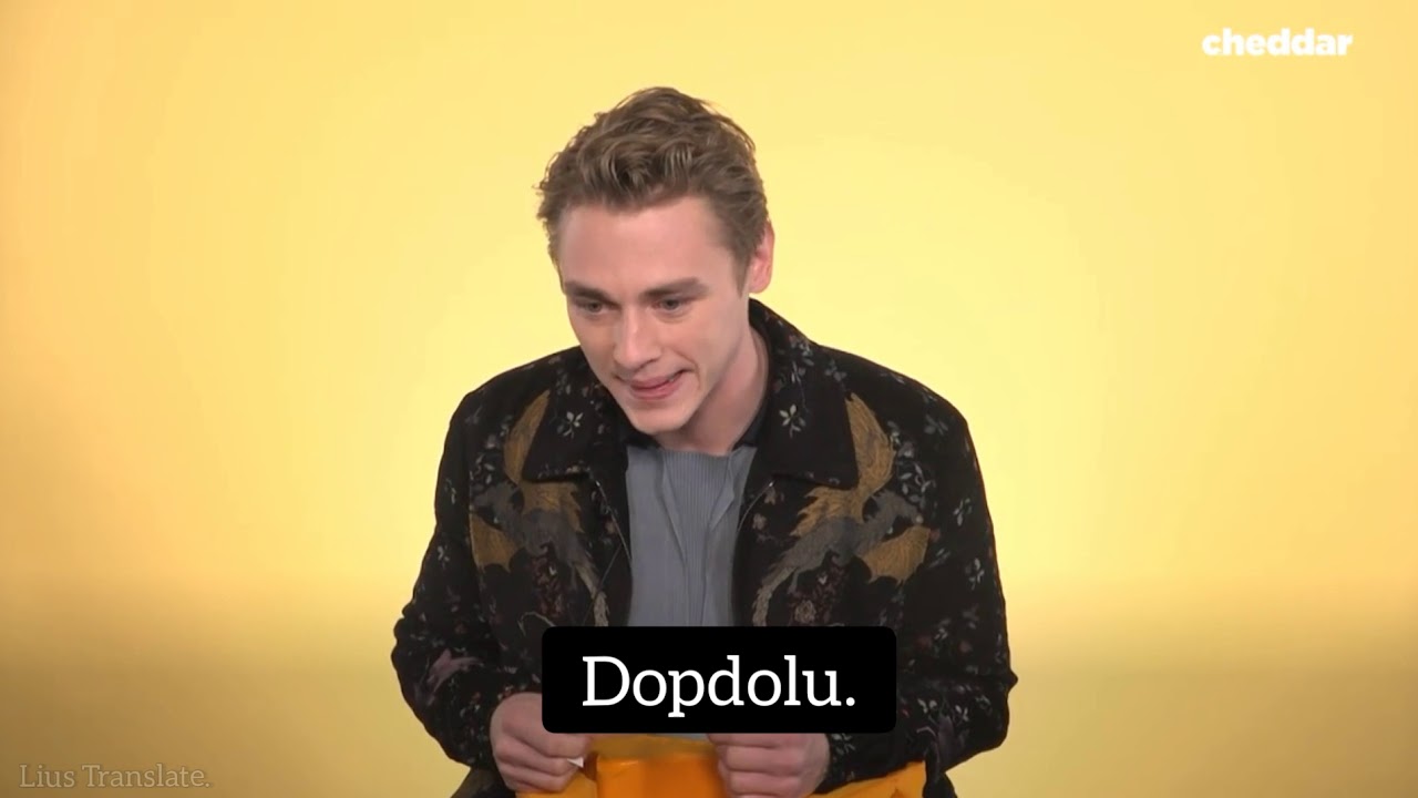 Ben Hardy 'Cheddar Challenge' / Türkçe Çeviri.