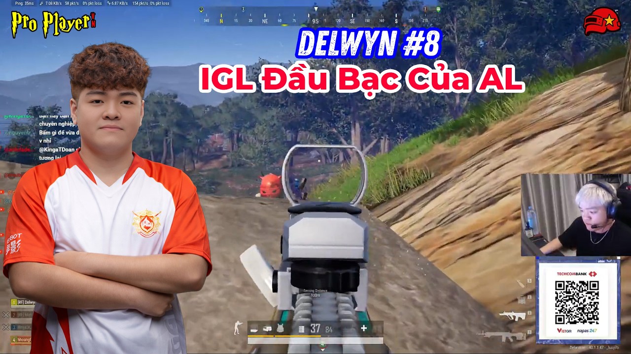 PUBG PC I AL_Delwyn #8 I IGL Đầu Bạc Của AL