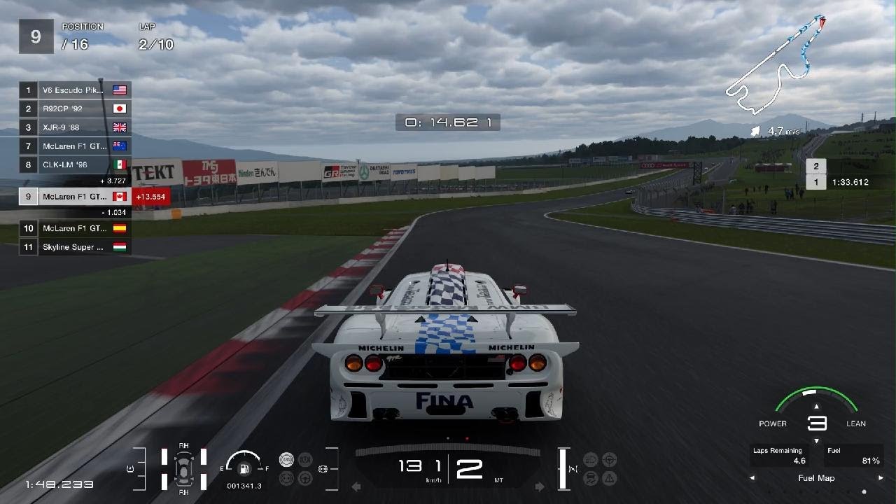 GT7 Neo Classic Fuji F1 GTR