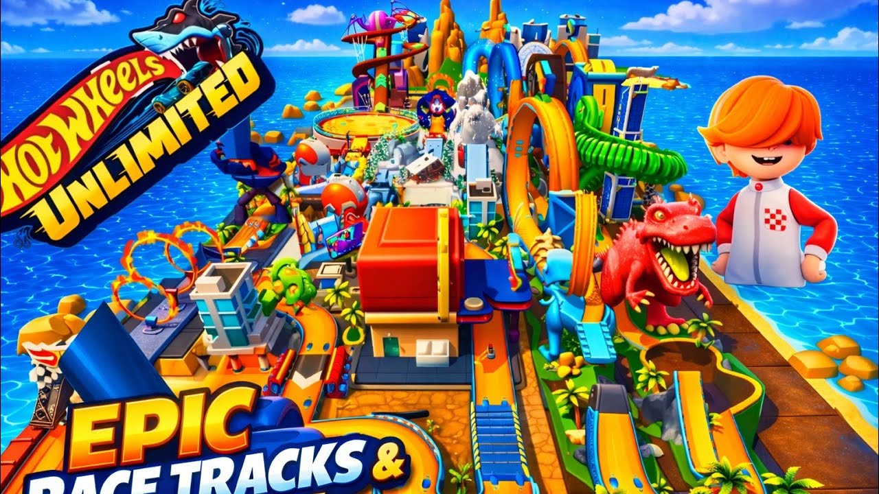 !I Built the FASTEST Track Ever in Hot Wheels Unlimited!