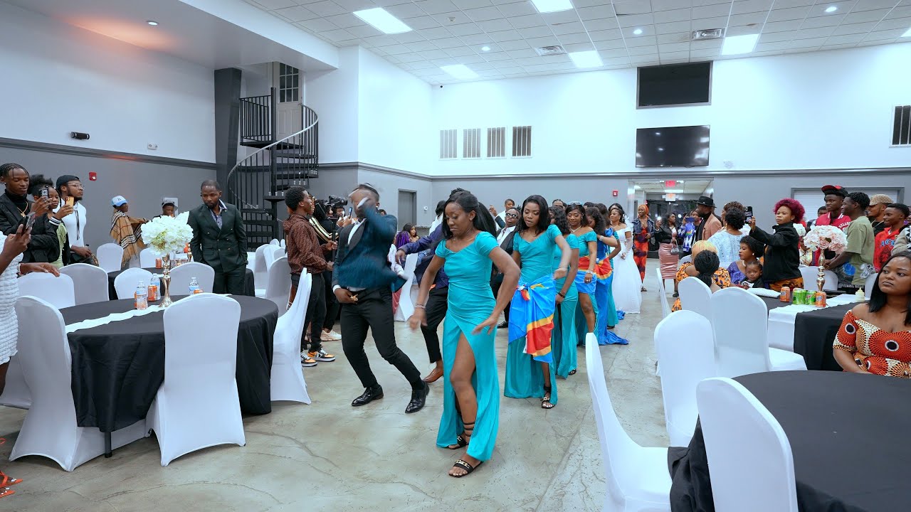 Congolese Wedding Entrance - Djalelo ( BYAMUNGU & BUKURU ) Nashville, TN