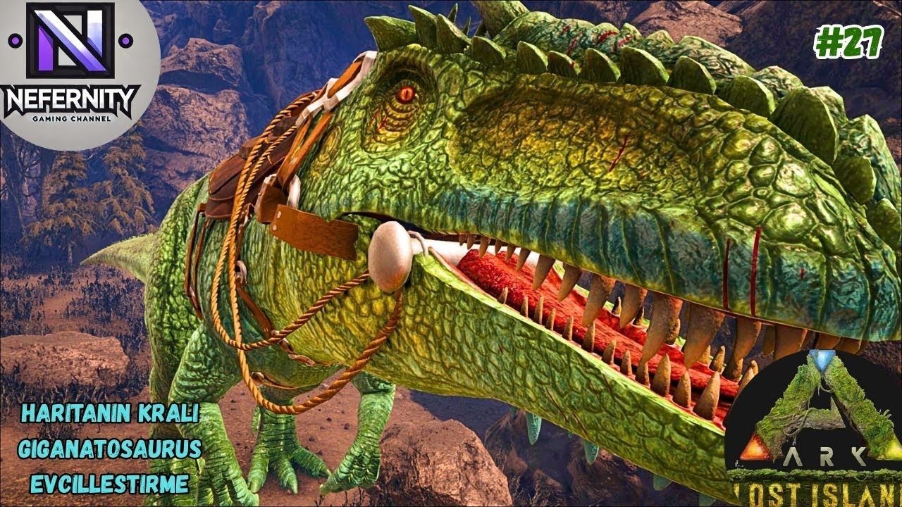 Giganatosaurus Evcilleştirme ve Ölüm Adasında Katliam Yapma! Ark: Survival Evolved | Lost Island #27
