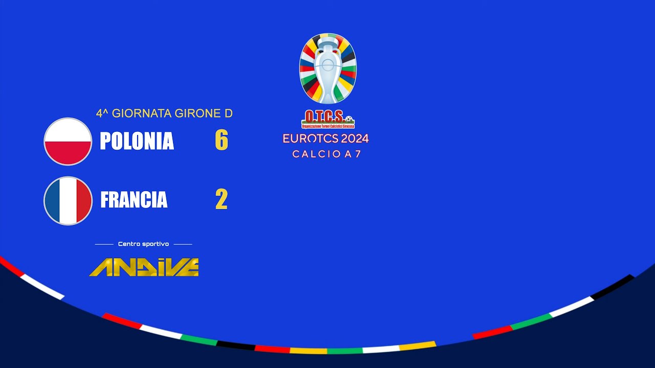 4^D | Polonia 6 - 2 Francia | OTCS EUROTCS 2024 (C7)