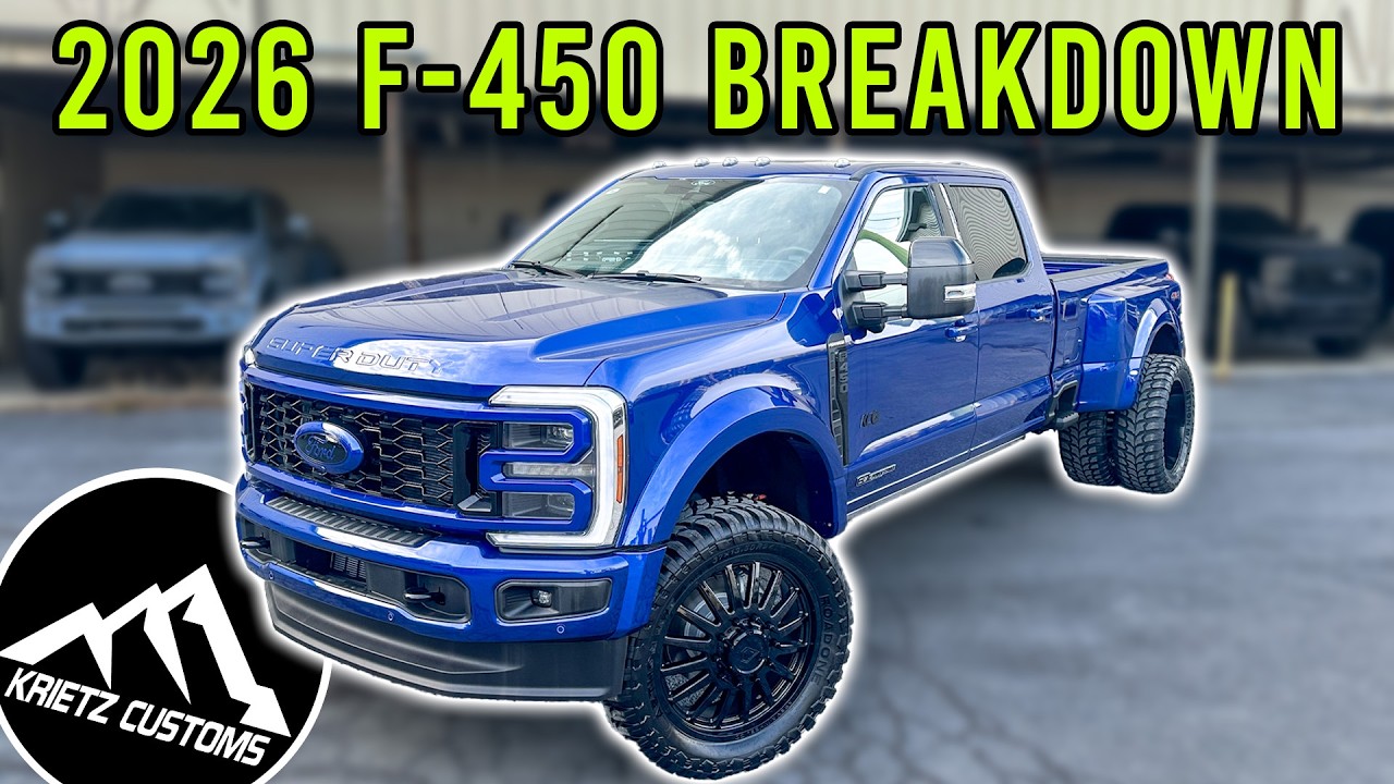 Ford F-450 2026 года: что нового + подробный обзор нашей индивидуальной комплектации