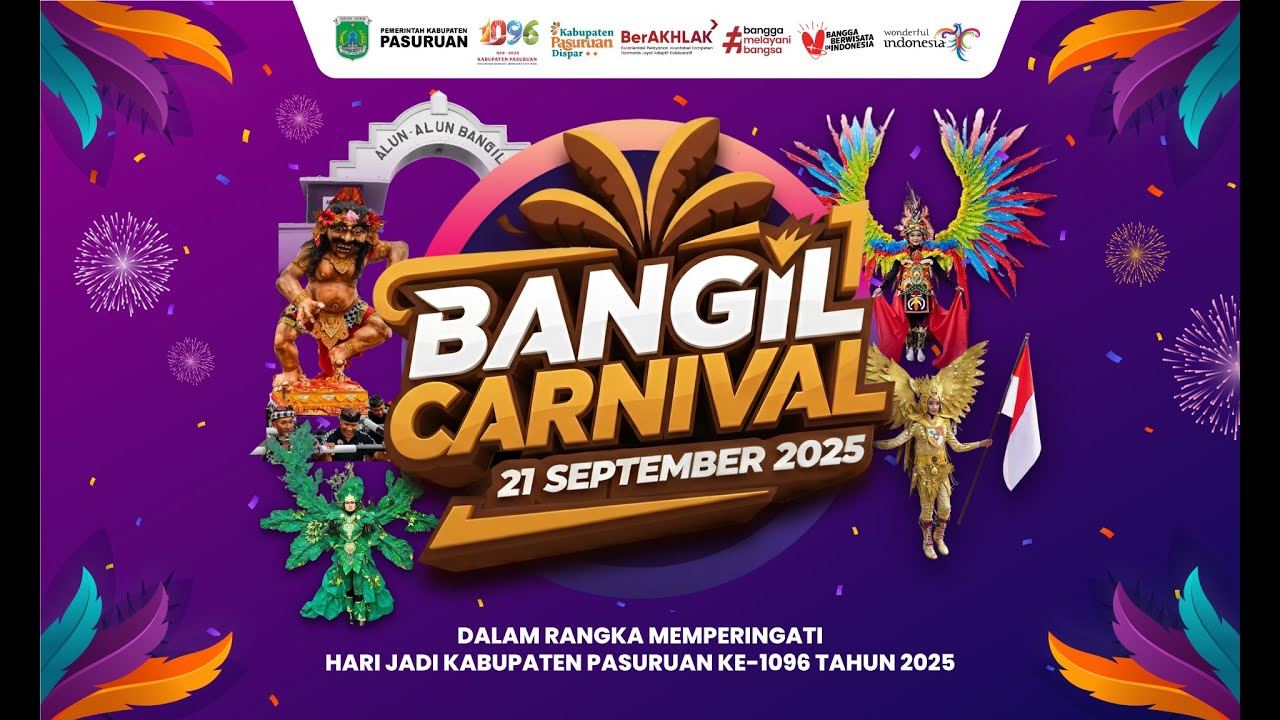 BANGIL CARNIVAL || HARI JADI KAB PASURUAN KE 1096 || 21 SEPTEMBER 2025