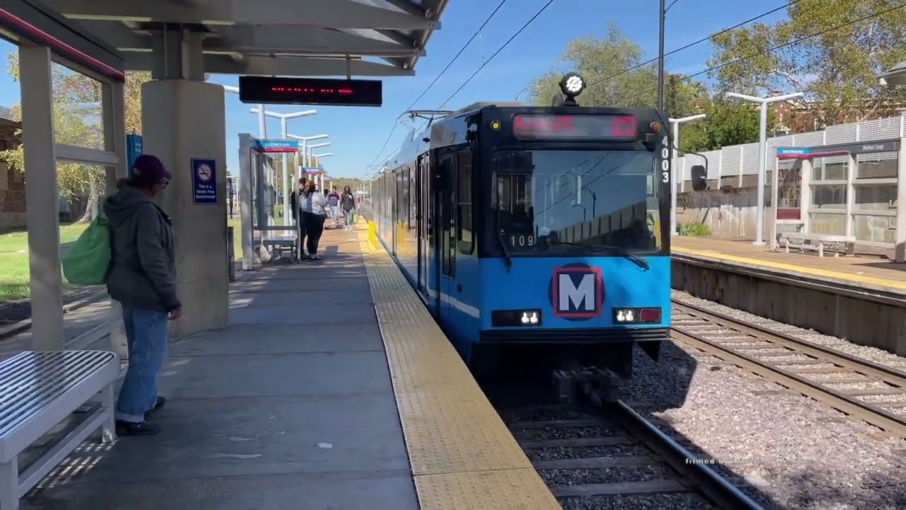 The LightRail in St Louis, Missouri 2023
