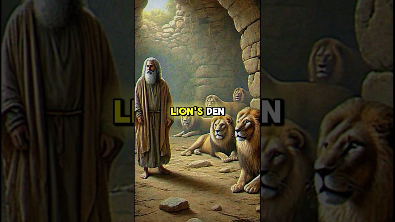 DANIEL CHAPTER 6. THE LIONS DEN #Amazing #Bible #BibleStories #Jesus #JesusChrist #Christian #Daniel