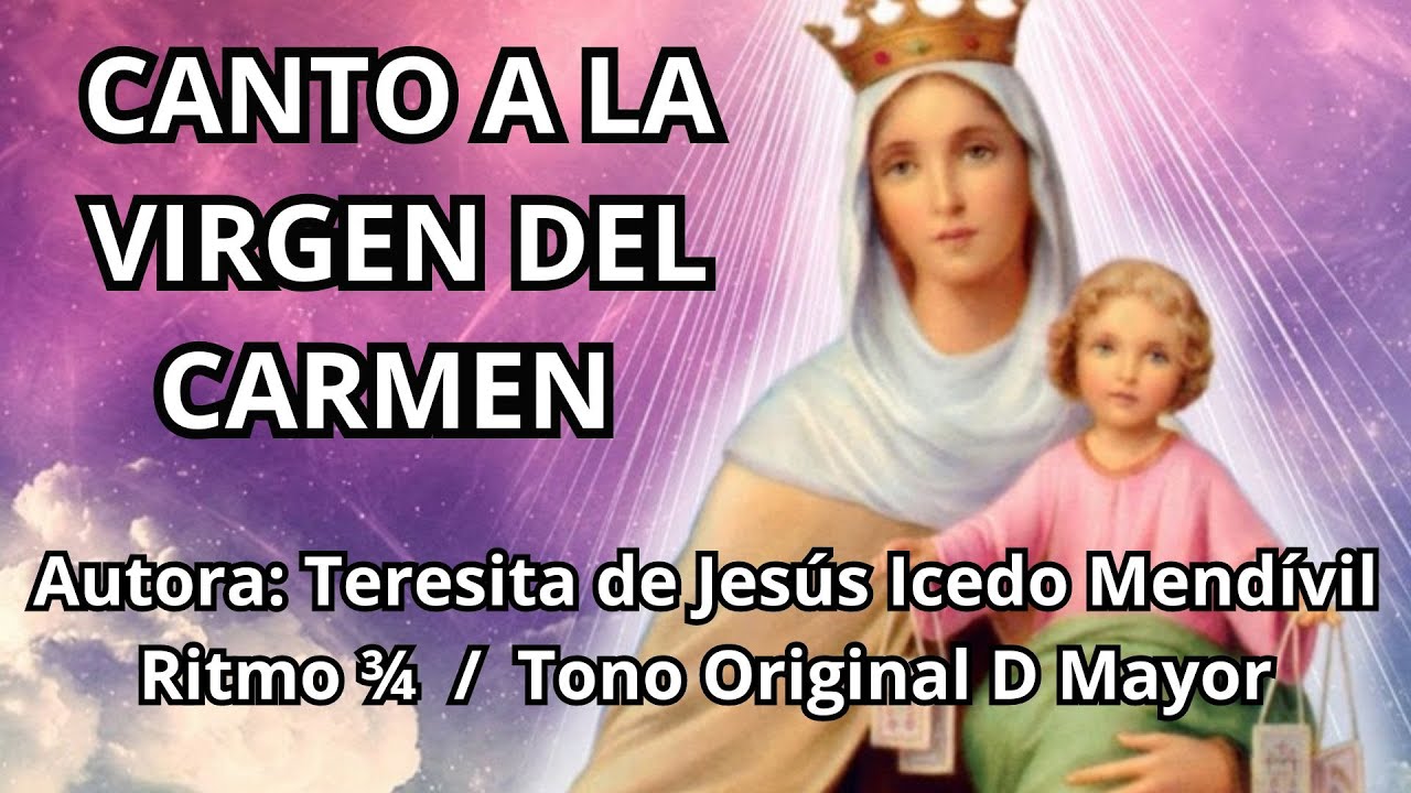 ✔ CANTO A LA VIRGEN DEL CARMEN | ⛪🙏🎶🎸 #virgendelcarmen