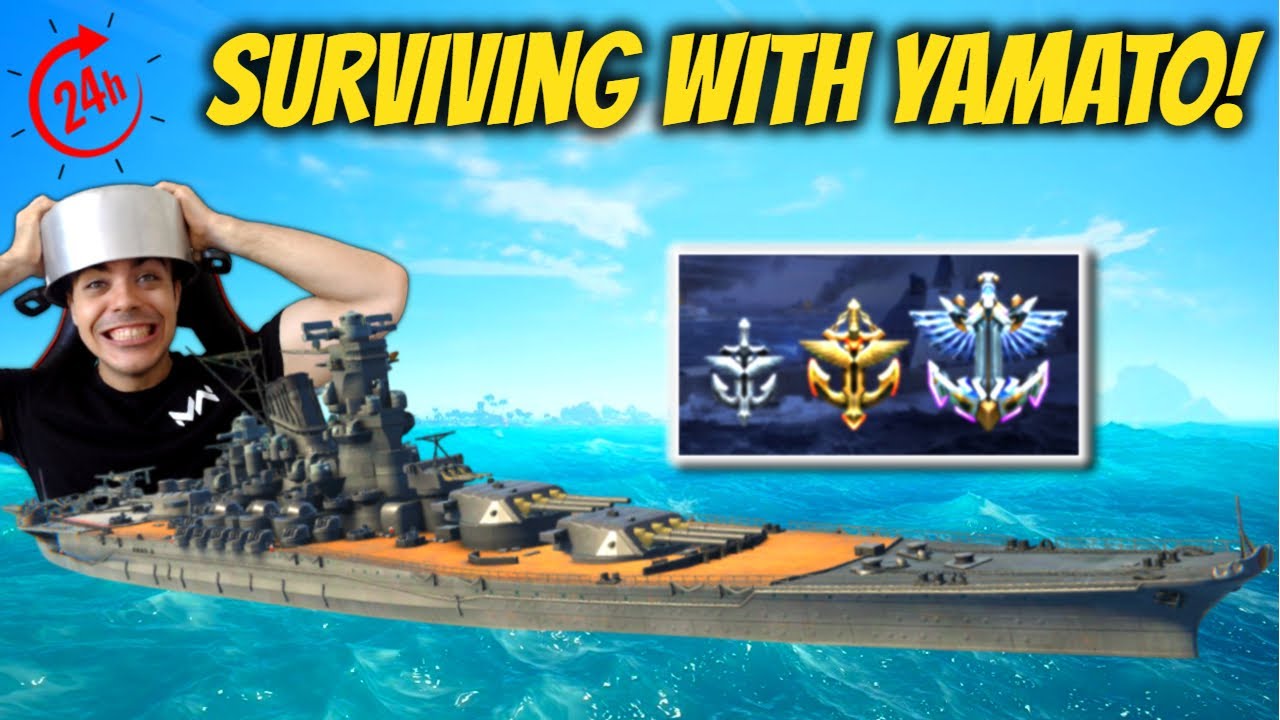 Я провёл 24 часа, играя в рейтинге IJIN YAMATO — Modern Warships