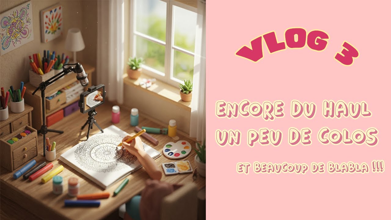 ✍️Vlog 3 - Encore des achats, un peu de colo et beaucoup de blabla ! 💖