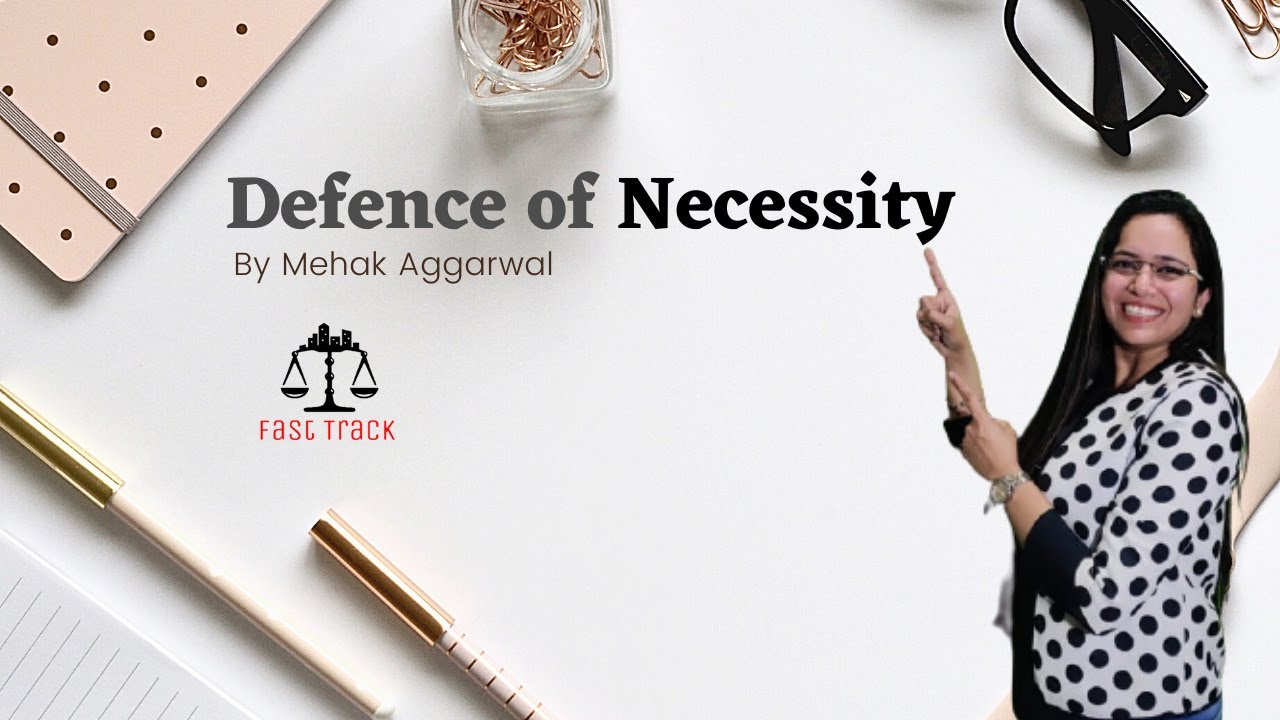Lecture 6 | What is Necessity Defense? | Law of Torts | DU LLB by Mehak Aggarwal | Fast Track Batch