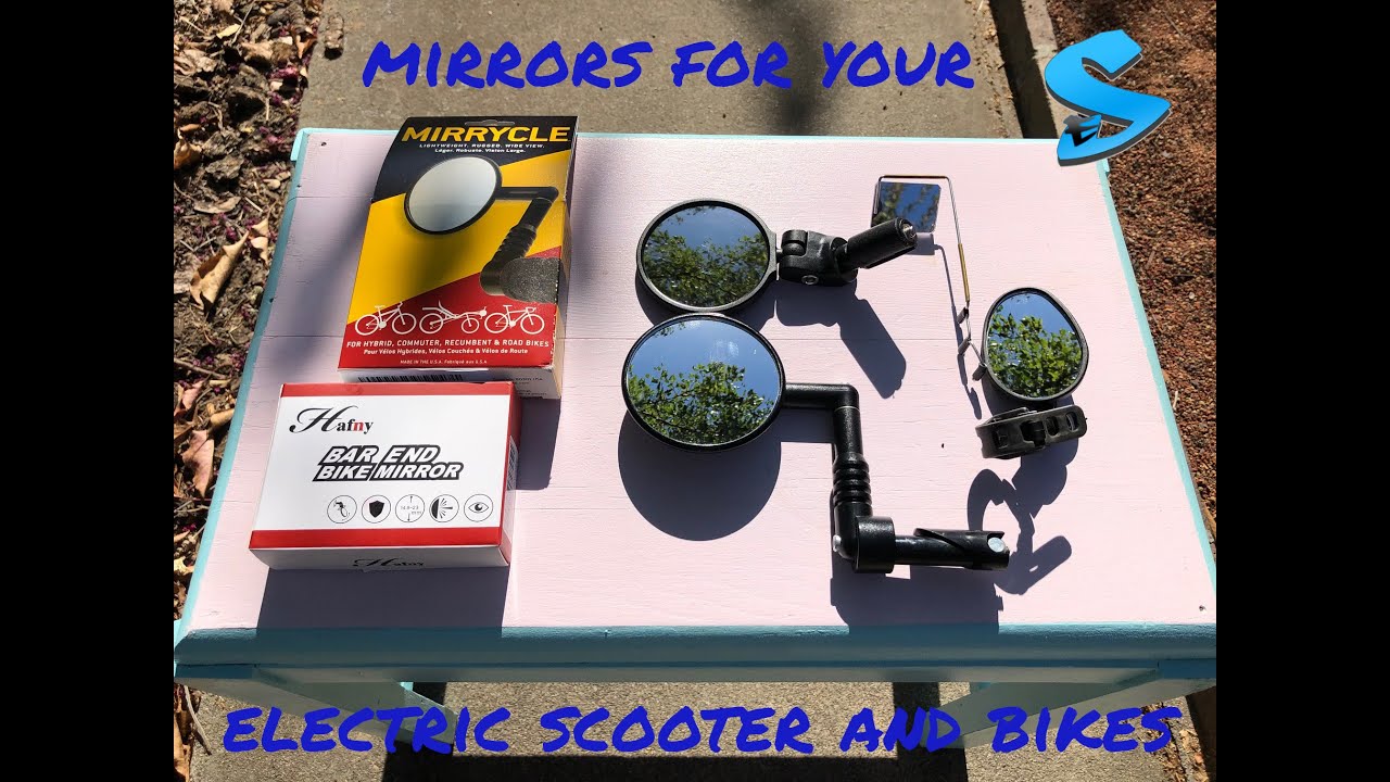 Reflecting on the Top Mirror Types for your Electric Scooter or Bike!