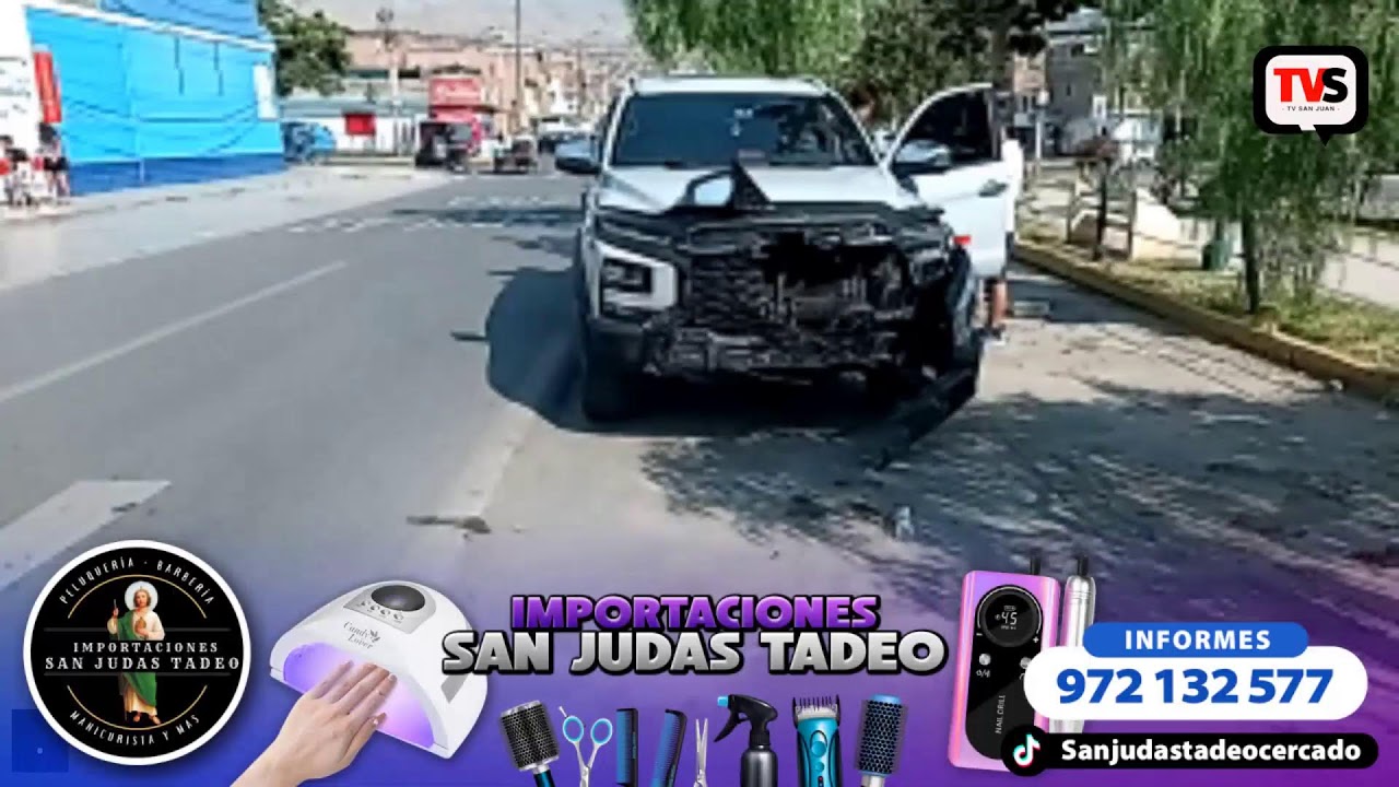 #Envivo: Accidente vehicular por la estación Santa Rosa #SJL