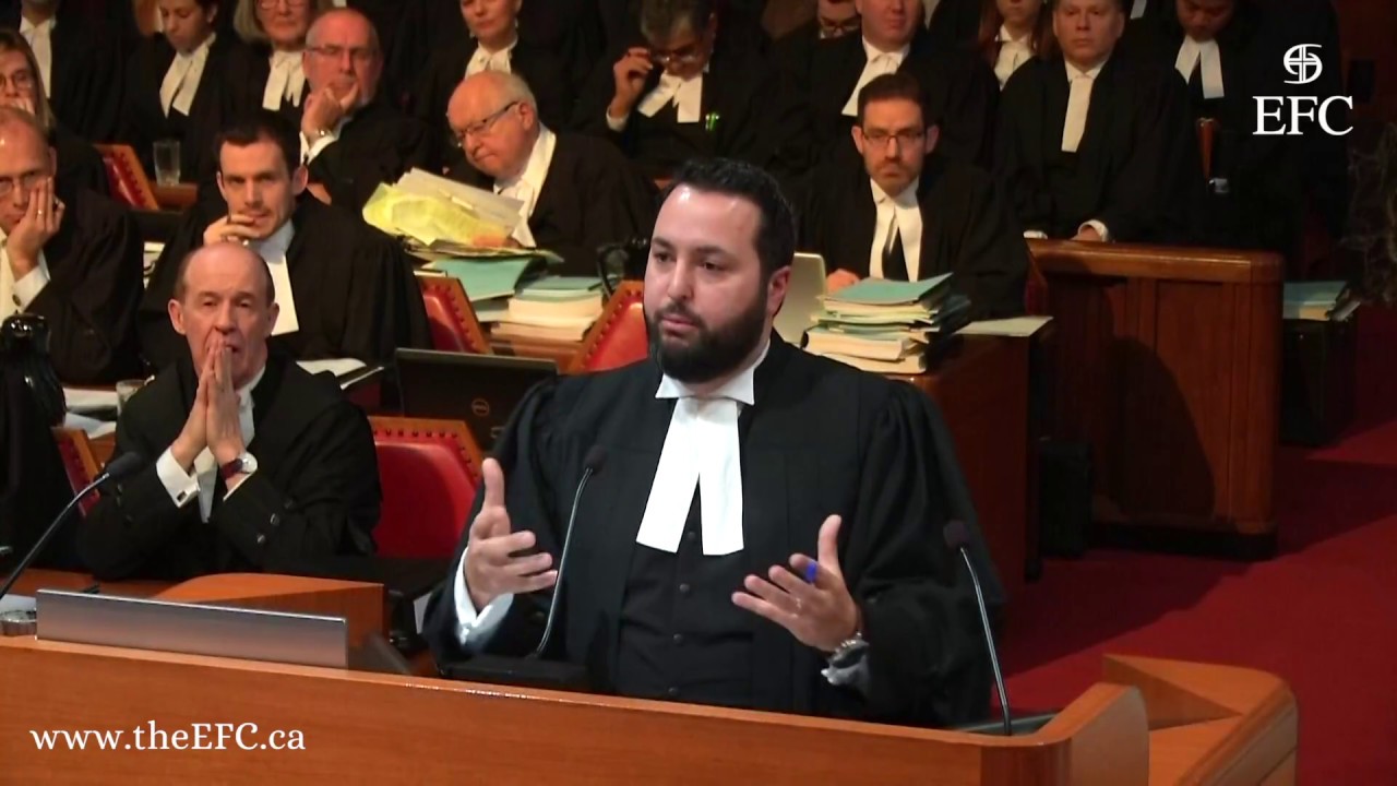 The EFC appears at Trinity Western Supreme Court Canada Case