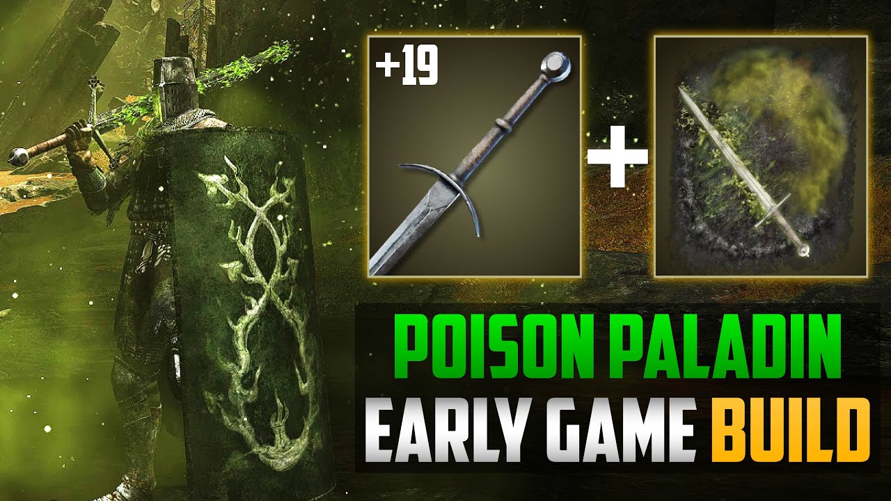 Claymore Poison Paladin Build is INSANE | Elden Ring Builds | Elden Ring Build