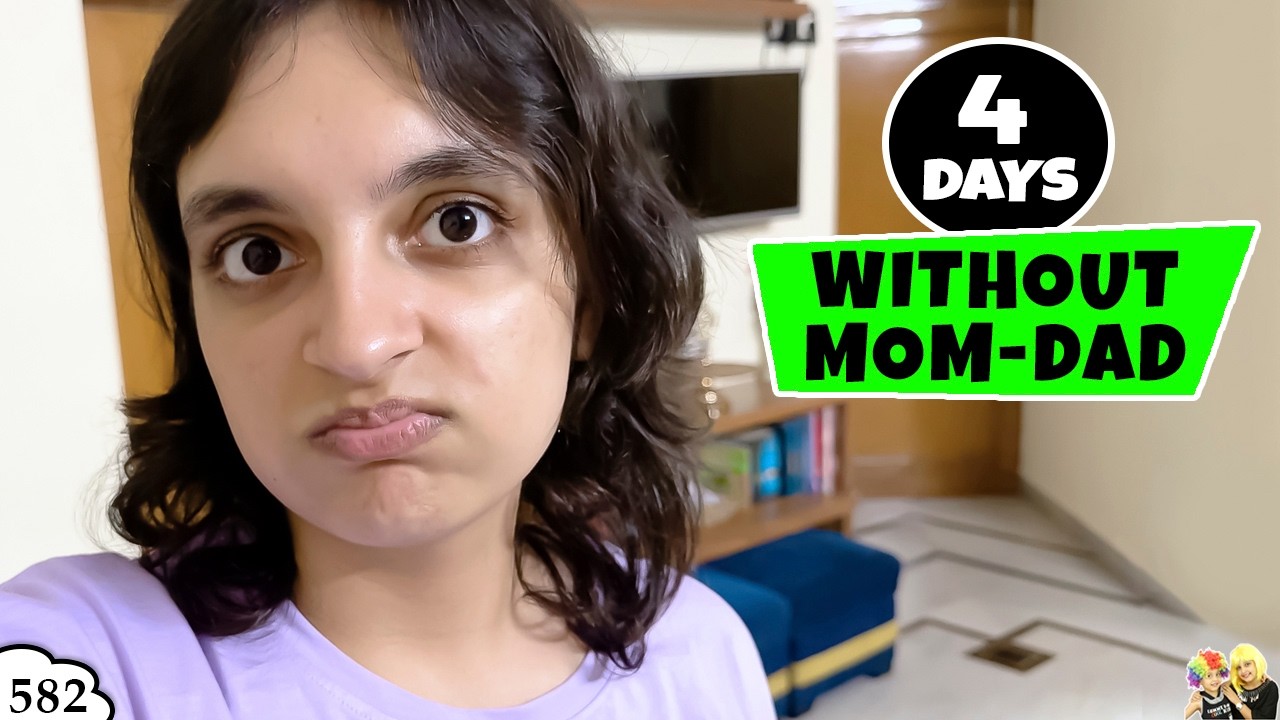 4 DAYS without Mom Dad | Ep 582 | Daily Routine | Home Alone | Aayu and Pihu Show