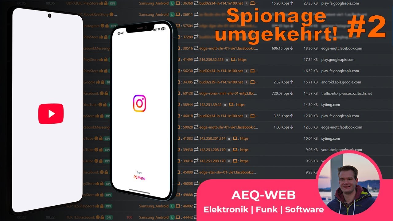Spionage umgekehrt #2: Smartphones (Android & iOS) unter der Lupe