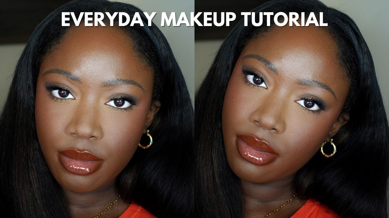 Everyday Makeup Tutorial | Detailed, Dark Skin Friendly, Beginner-Friendly